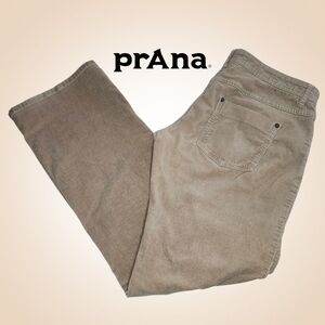 PRANA Tan Corduroy Pants - 10